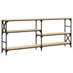 Casa si Gradina - Mobilier - Comode si corpuri - Console - Masuta consola, stejar sonoma, 180x29x76,5 cm, lemn prelucrat - Infinity.ro