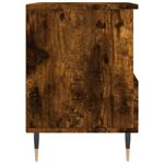 Casa si Gradina - Mobilier - Comode si corpuri - Noptiere - Noptiera, stejar fumuriu, 40x35x50 cm, lemn compozit - Infinity.ro