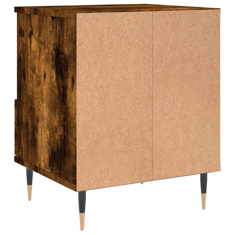 Casa si Gradina - Mobilier - Comode si corpuri - Noptiere - Noptiera, stejar fumuriu, 40x35x50 cm, lemn compozit - Infinity.ro