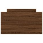 Casa si Gradina - Mobilier - Paturi si accesorii - Paturi - Cadru de pat cu tablie la cap/picioare, stejar maro, 100x200 cm - Infinity.ro