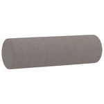 Casa si Gradina - Mobilier - Canapele si coltare - Canapele - Canapea cu 2 locuri cu pernute, gri taupe, 120 cm, textil - Infinity.ro