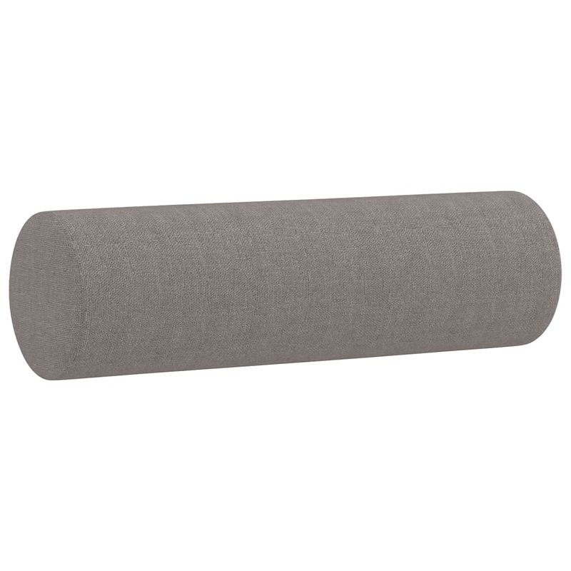 Casa si Gradina - Mobilier - Canapele si coltare - Canapele - Canapea cu 2 locuri cu pernute, gri taupe, 120 cm, textil - Infinity.ro