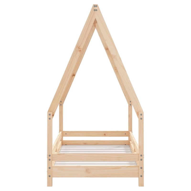 Casa si Gradina - Mobilier - Mobilier copii - Patuturi copii - Cadru de pat pentru copii, 70x140 cm, lemn masiv de pin - Infinity.ro
