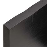 Casa si Gradina - Mobilier - Mobilier baie - Blaturi baie - Blat de baie, maro inchis, 60x40x(2-4) cm, lemn masiv tratat - Infinity.ro