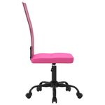 Casa si Gradina - Mobilier - Scaune si fotolii - Scaune - Scaun de birou reglabil in inaltime, roz, plasa si textil - Infinity.ro