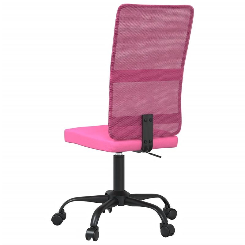 Casa si Gradina - Mobilier - Scaune si fotolii - Scaune - Scaun de birou reglabil in inaltime, roz, plasa si textil - Infinity.ro