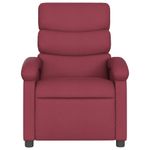 Ingrijire personala si Cosmetice - Sanatate si wellness - Articole wellness - Fotolii de masaj - Fotoliu de masaj rabatabil, rosu vin, material textil - Infinity.ro