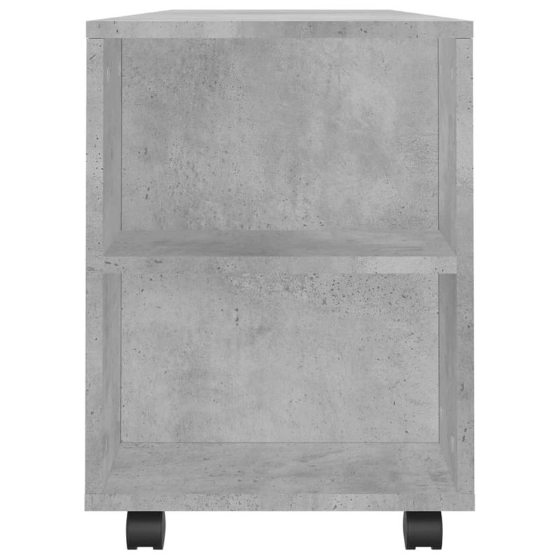 Casa si Gradina - Mobilier - Comode si corpuri - Comode - Comoda TV, gri beton, 102x34,5x43 cm, lemn prelucrat - Infinity.ro