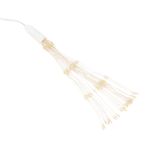 Casa si Gradina - Decoratiuni - Decoratiuni de sezon - Lumina stelara de Craciun 140 LED-uri, 4 buc., albastru, 17 cm - Infinity.ro