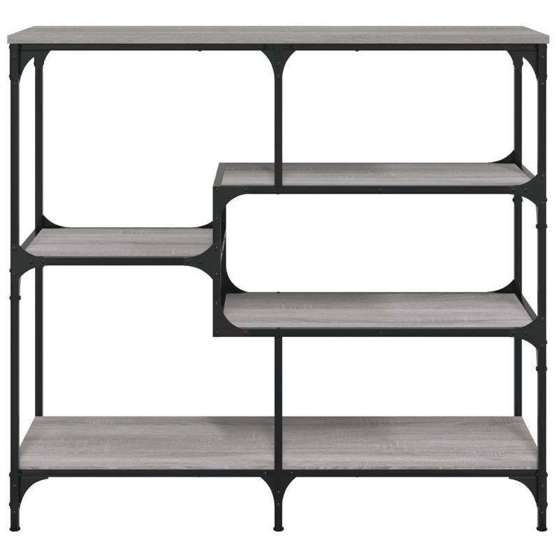 Casa si Gradina - Mobilier - Comode si corpuri - Console - Masuta consola, gri sonoma, 103x32x95 cm, lemn prelucrat - Infinity.ro