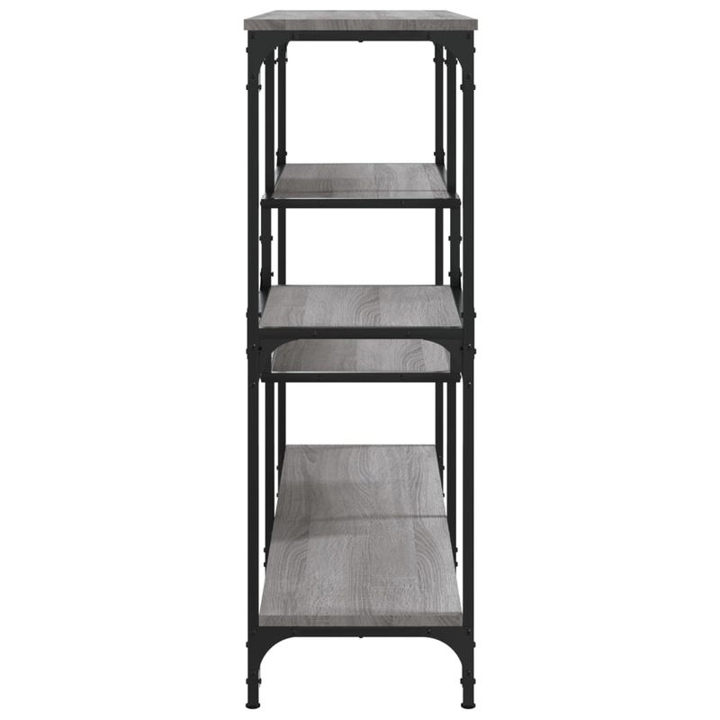 Casa si Gradina - Mobilier - Comode si corpuri - Console - Masuta consola, gri sonoma, 103x32x95 cm, lemn prelucrat - Infinity.ro