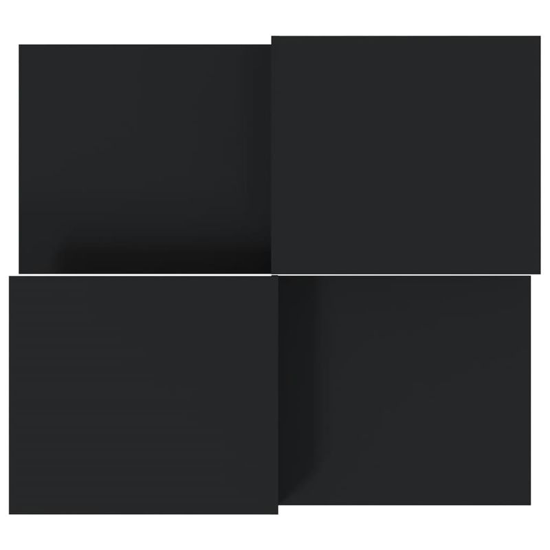 Casa si Gradina - Mobilier - Mese si birouri - Masute de cafea - Masute de cafea, 2 buc., negru, lemn compozit - Infinity.ro