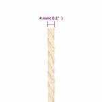 Casa si Gradina - Constructii - Feronerie si accesorii - Sfoara si lanturi - Franghie, 100 m, sisal 100%, 4 mm - Infinity.ro