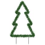 Casa si Gradina - Decoratiuni - Decoratiuni de sezon - Decoratiune brad cu lumini de Crăciun cu tarusi, 115 LED, 90 cm, model cu panglică - Infinity.ro