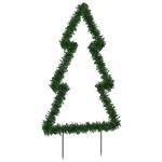 Casa si Gradina - Decoratiuni - Decoratiuni de sezon - Decoratiune brad cu lumini de Crăciun cu tarusi, 115 LED, 90 cm, model cu panglică - Infinity.ro