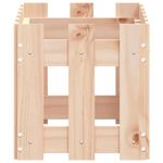 Casa si Gradina - Gradinarit si plante - Plante si ghivece - Ghivece si suporturi - Jardiniera gradina design gard, 60x30x30 cm, lemn masiv de pin - Infinity.ro