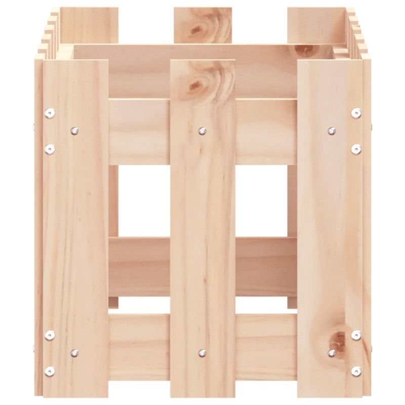 Casa si Gradina - Gradinarit si plante - Plante si ghivece - Ghivece si suporturi - Jardiniera gradina design gard, 60x30x30 cm, lemn masiv de pin - Infinity.ro