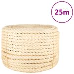 Casa si Gradina - Constructii - Feronerie si accesorii - Sfoara si lanturi - Franghie, 25 m, sisal 100%, 20 mm - Infinity.ro