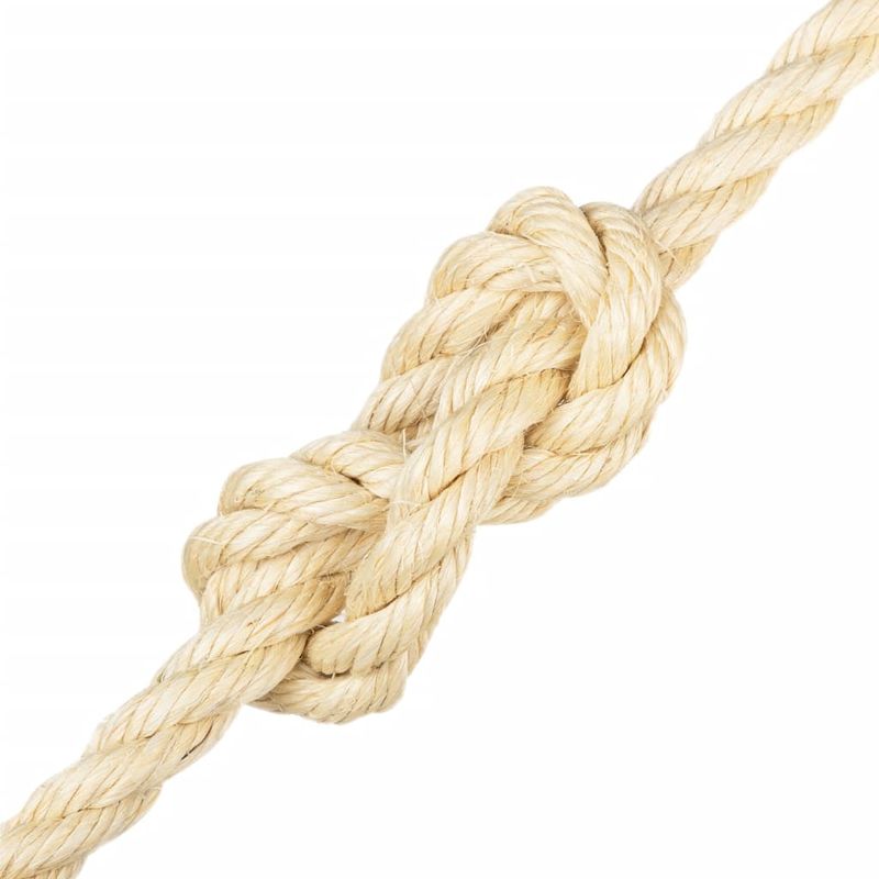 Casa si Gradina - Constructii - Feronerie si accesorii - Sfoara si lanturi - Franghie, 25 m, sisal 100%, 20 mm - Infinity.ro