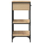 Casa si Gradina - Mobilier - Comode si corpuri - Console - Masa consola, stejar sonoma, 75x34,5x75 cm, lemn prelucrat - Infinity.ro