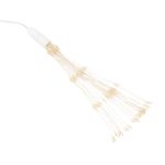 Casa si Gradina - Decoratiuni - Decoratiuni de sezon - Lumina stelara de Craciun 140 LED-uri, 8 buc., albastru, 17 cm - Infinity.ro