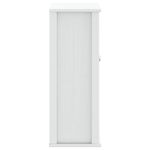 Casa si Gradina - Mobilier - Mobilier baie - Comode baie - Dulap de baie de perete "BERG" alb, 69,5x27x71,5 cm, lemn masiv - Infinity.ro