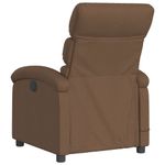 Ingrijire personala si Cosmetice - Sanatate si wellness - Articole wellness - Fotolii de masaj - Fotoliu electric de masaj rabatabil, maro, textil - Infinity.ro