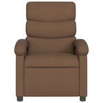 Ingrijire personala si Cosmetice - Sanatate si wellness - Articole wellness - Fotolii de masaj - Fotoliu electric de masaj rabatabil, maro, textil - Infinity.ro