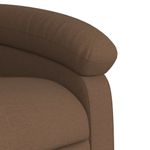 Ingrijire personala si Cosmetice - Sanatate si wellness - Articole wellness - Fotolii de masaj - Fotoliu electric de masaj rabatabil, maro, textil - Infinity.ro
