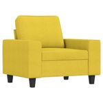 Casa si Gradina - Mobilier - Seturi de mobilier - Seturi living - Set de canapele, 4 piese, galben deschis, textil - Infinity.ro