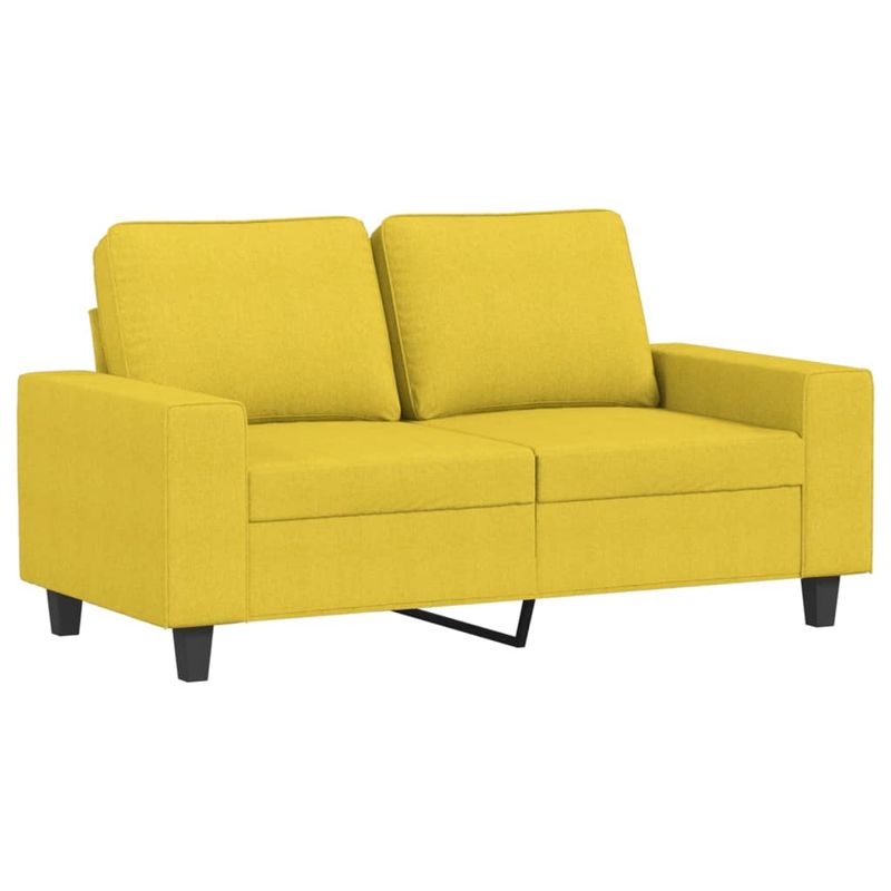 Casa si Gradina - Mobilier - Seturi de mobilier - Seturi living - Set de canapele, 4 piese, galben deschis, textil - Infinity.ro