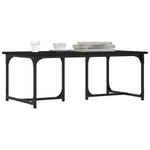 Casa si Gradina - Mobilier - Mese si birouri - Masute de cafea - Masuta de cafea, negru, 90x50x35 cm, lemn prelucrat - Infinity.ro