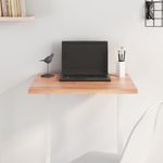 Casa si Gradina - Mobilier - Feronerie si accesorii mobila - Blat de masa maro deschis 60x40x2 cm, lemn masiv stejar tratat - Infinity.ro