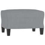 Casa si Gradina - Mobilier - Seturi de mobilier - Seturi living - Set de canapele cu perne, 3 piese, gri deschis, textil - Infinity.ro