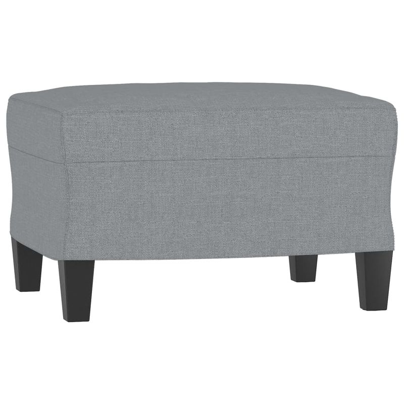 Casa si Gradina - Mobilier - Seturi de mobilier - Seturi living - Set de canapele cu perne, 3 piese, gri deschis, textil - Infinity.ro