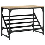 Casa si Gradina - Mobilier - Organizare si depozitare - Organizator incaltaminte - Suport de pantofi, stejar sonoma, 60x30x45 cm, lemn prelucrat - Infinity.ro
