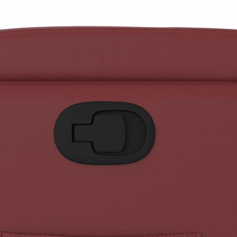 Casa si Gradina - Mobilier - Scaune si fotolii - Fotolii - Fotoliu rabatabil, rosu vin, piele ecologica - Infinity.ro