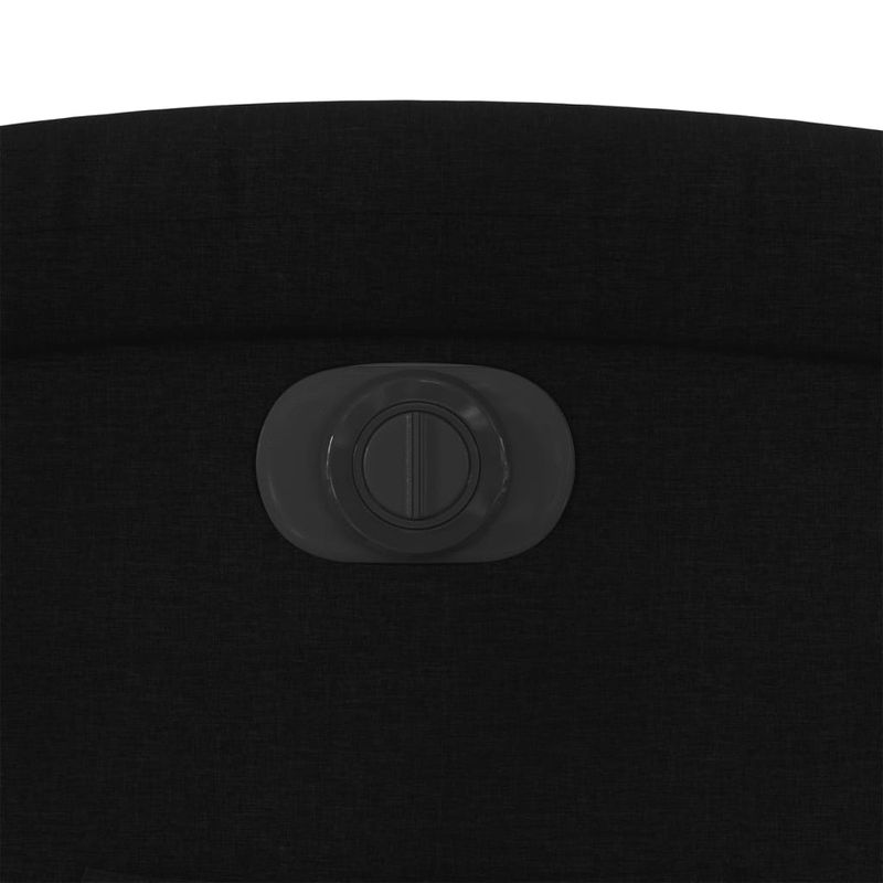 Casa si Gradina - Mobilier - Scaune si fotolii - Fotolii - Fotoliu electric rabatabil cu ridicare, negru, textil - Infinity.ro