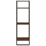 Casa si Gradina - Mobilier - Biblioteci si rafturi - Rafturi - Raft cu 3 niveluri stejar maro, 30x25x100 cm, lemn prelucrat - Infinity.ro