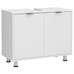 Casa si Gradina - Mobilier - Mobilier baie - Corpuri baie - FMD Dulap de baie sub chiuveta, alb, 70x32,9x49,5 cm - Infinity.ro