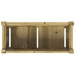 Casa si Gradina - Gradinarit si plante - Plante si ghivece - Ghivece si suporturi - Jardiniere de gradina cu picioare 2 buc. lemn de pin impregnat - Infinity.ro