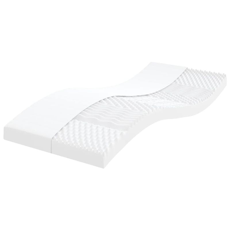 Casa si Gradina - Mobilier - Paturi si accesorii - Paturi - Pat de zi cu extensie si saltele, negru, 90x190 cm, textil - Infinity.ro