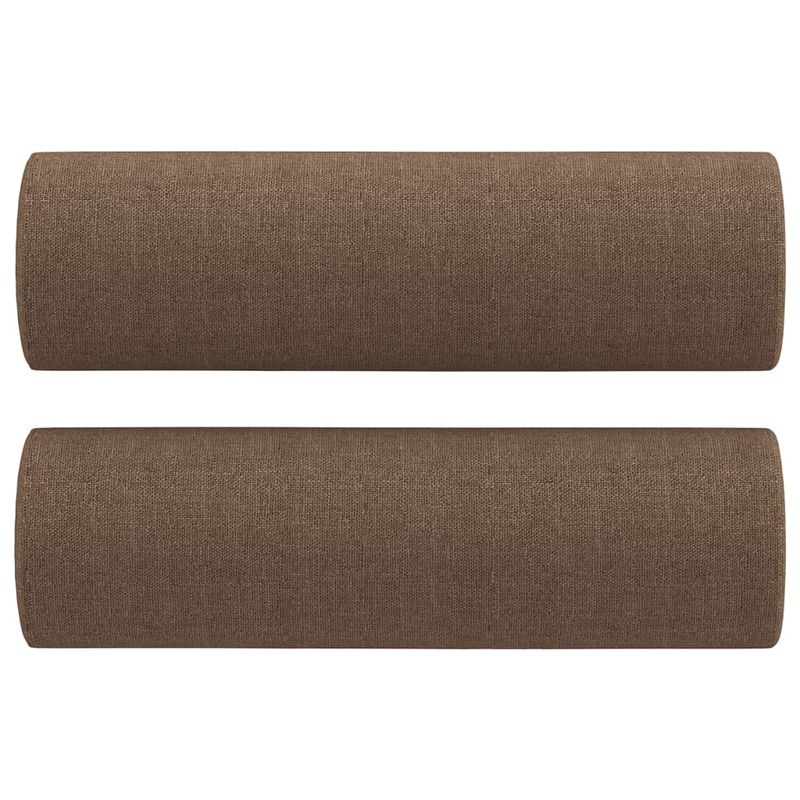 Casa si Gradina - Mobilier - Seturi de mobilier - Seturi living - Set de canapele cu perne, 4 piese, maro, textil - Infinity.ro