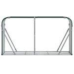 Casa si Gradina - Termice - Sobe, Seminee si accesorii - Accesorii seminee si sobe - Suport pentru busteni, verde, 180x45x100 cm, otel galvanizat - Infinity.ro