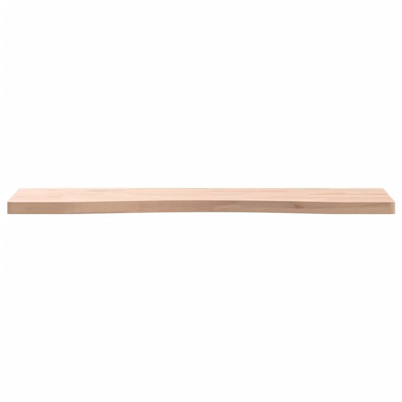 Casa si Gradina - Mobilier - Feronerie si accesorii mobila - Blat de birou, 80x(36-40)x2,5 cm, lemn masiv de fag, natural - Infinity.ro