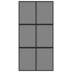 Casa si Gradina - Constructii - Usi interior, exterior si garaj - Usi interior - Usa glisanta, negru, 102,5x205 cm, sticla securizata/aluminiu - Infinity.ro