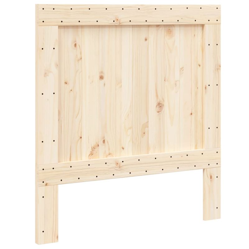 Casa si Gradina - Mobilier - Paturi si accesorii - Accesorii paturi - Tablie de pat, 100x104 cm, lemn masiv de pin, model design simplu - Infinity.ro