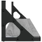 Casa si Gradina - Mobilier - Biblioteci si rafturi - Rafturi - Rafturi de perete, 2 buc., sonoma gri, 60x15x15,5 cm - Infinity.ro