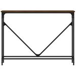 Casa si Gradina - Mobilier - Comode si corpuri - Console - Masuta consola, stejar maro, 102x22,5x75 cm, lemn prelucrat - Infinity.ro