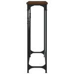 Casa si Gradina - Mobilier - Comode si corpuri - Console - Masuta consola, stejar maro, 102x22,5x75 cm, lemn prelucrat - Infinity.ro